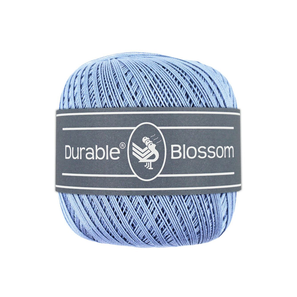 Durable Blossom 319 Blue Brei- en Haakgaren