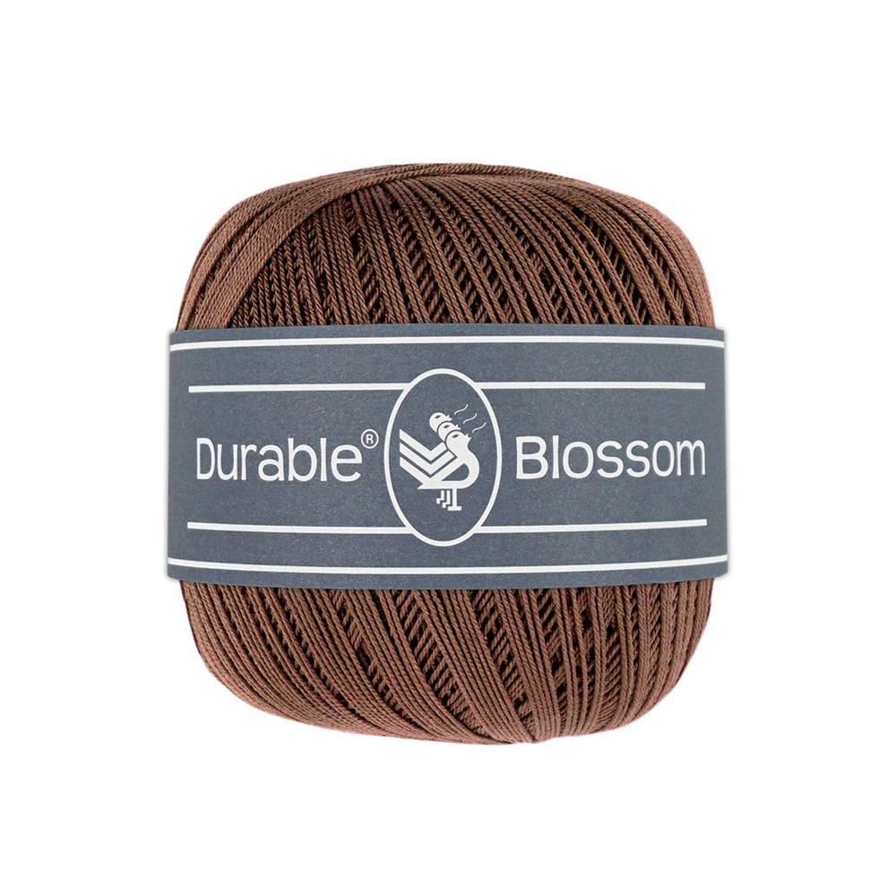 Durable Blossom 385 Coffee Brei- en Haakgaren