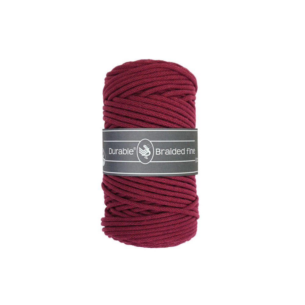 Durable Braided Fine 222 Bordeaux 100m x 3mm