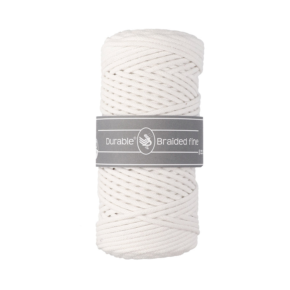 Durable Braided Fine 310 White 100m x 3mm