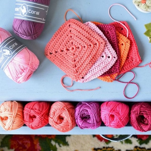 Durable coral kleuren — gemaakt met Durable Coral