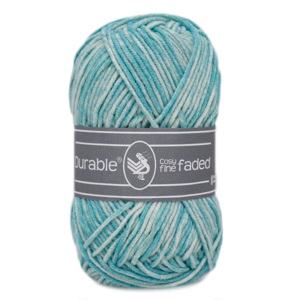 Durable Cosy Fine Faded 371 Turquoise