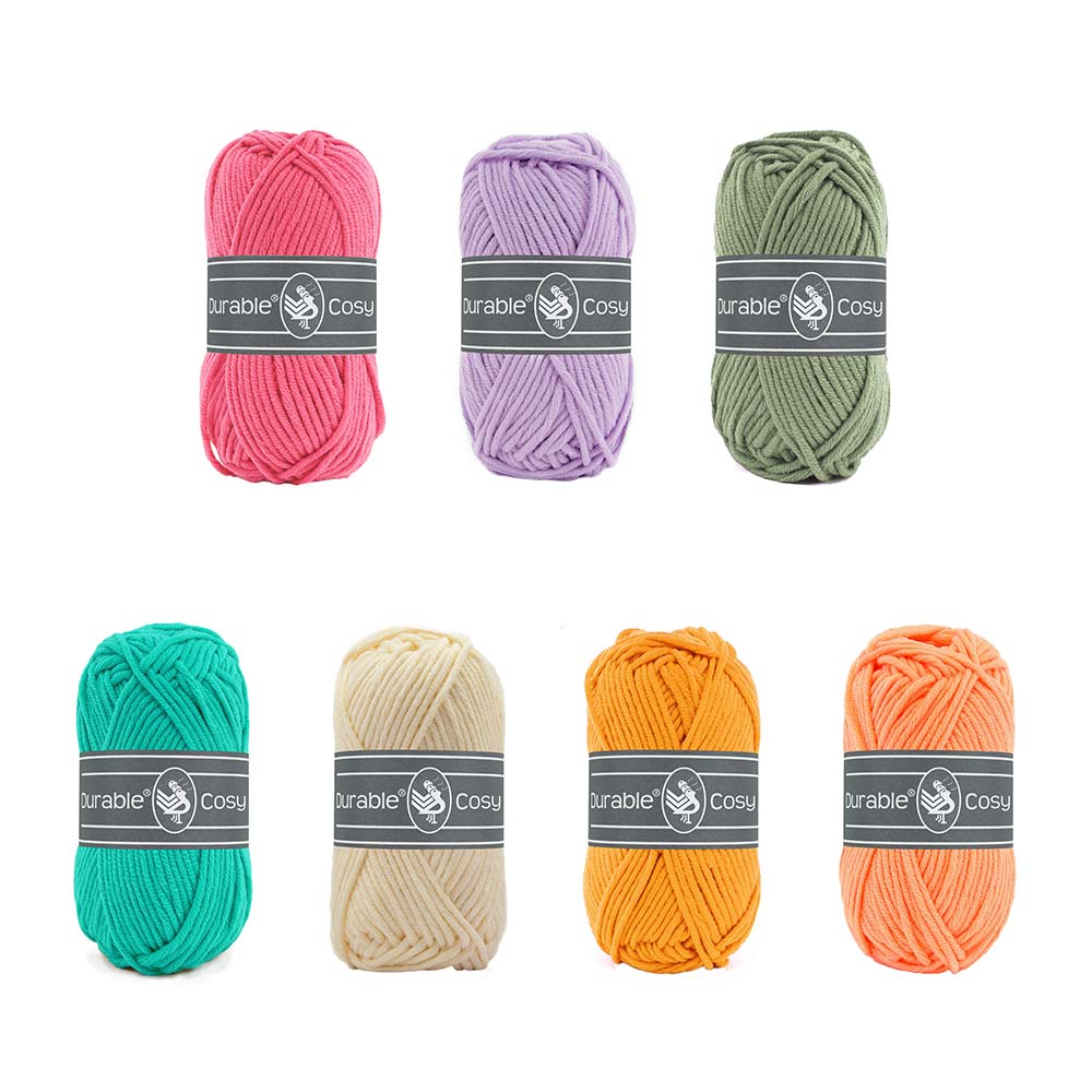 Durable Cosy Nieuwe Kleuren Garenpakket