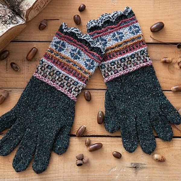 Fair isle handschoenen — gemaakt met Durable Forest