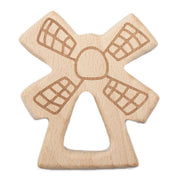 Durable Houten Bijtring Molen | Baby bijtring