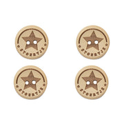 Durable Houten Knopen Stoertje 20mm 4 stuks