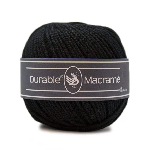 Durable Macramé 325 Black