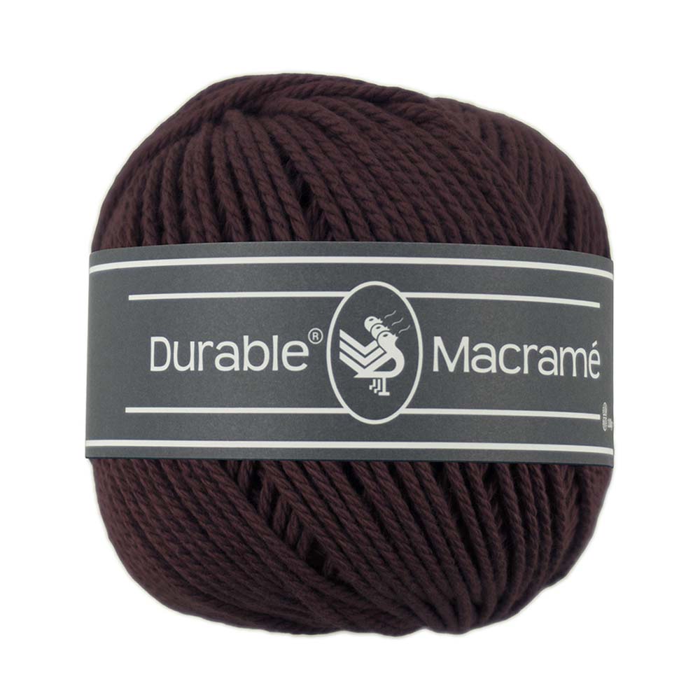 Durable Macramé 384 Bitter Chocolate