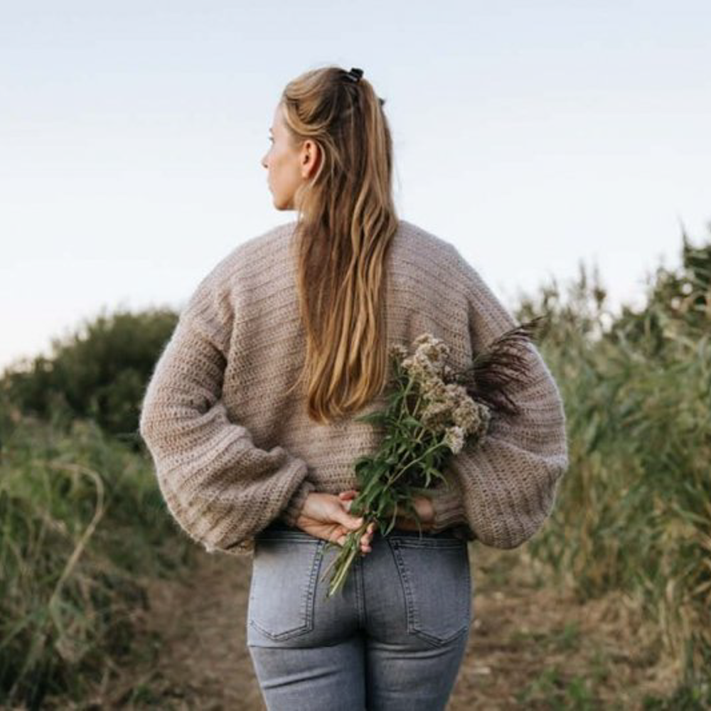 Must have crocheted cardigan — gemaakt met Durable Mohair