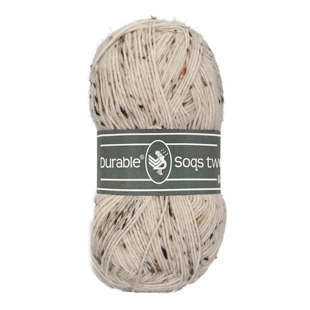 Durable Soqs Tweed 326 Ivory