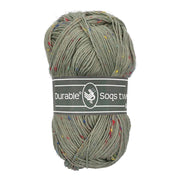Durable Soqs Tweed 402 Seagrass