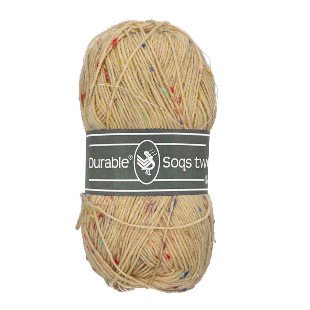 Durable Soqs Tweed 409 Bleached Sand