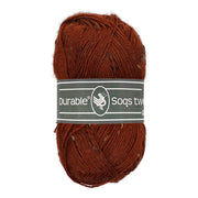 Durable Soqs Tweed 417 Bombay Brown