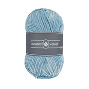 Durable Velvet 289 Blue Grey