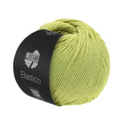 Lana Grossa Elastico 146 Geel Groen - bol garen