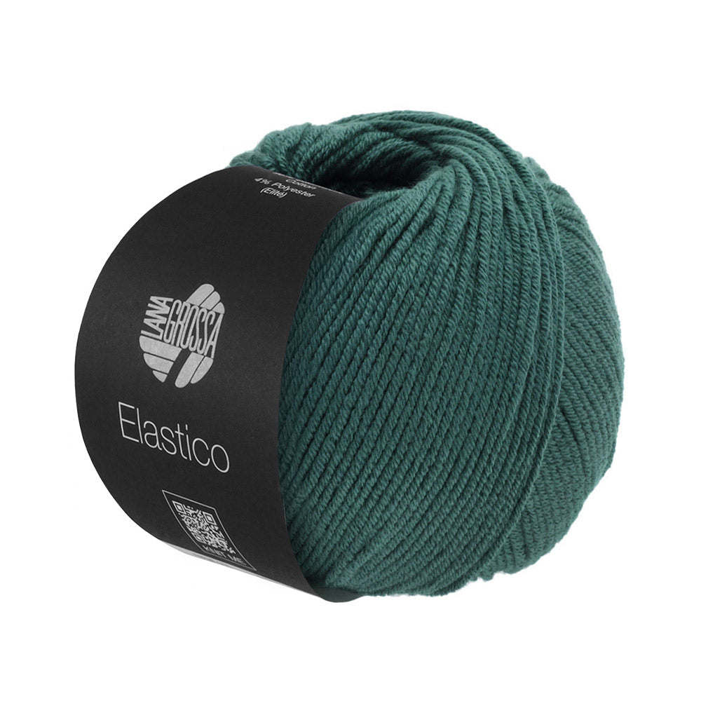 Lana Grossa Elastico 147 Petrol Blauw - bol garen