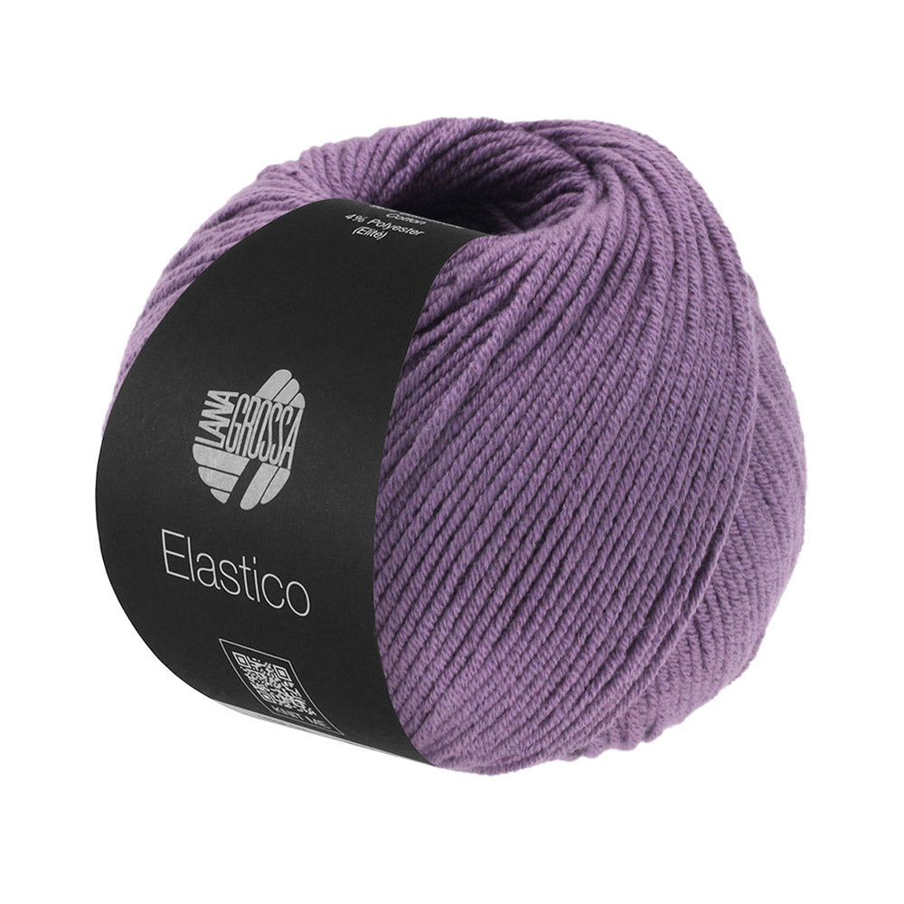 Lana Grossa Elastico 154 Pruim - bol garen