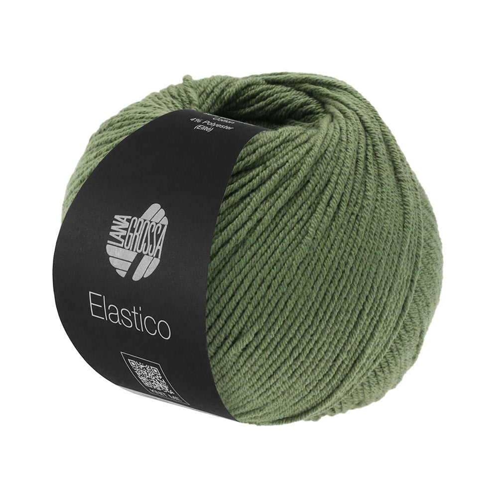 Lana Grossa Elastico 156 Oleander Groen