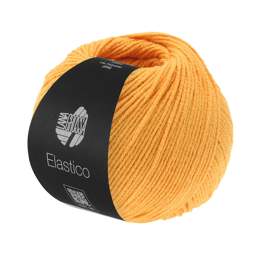 Lana Grossa Elastico 161 Geel Oranje - bol garen