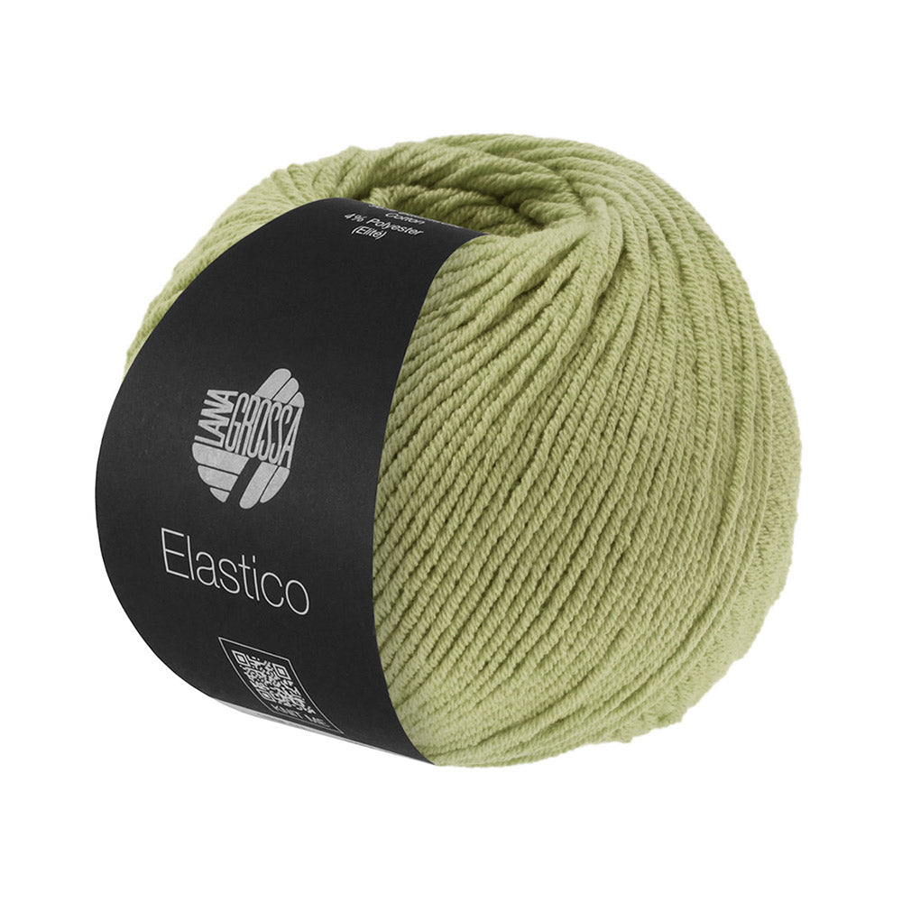 Lana Grossa Elastico 166 Hooi Groen - bol garen
