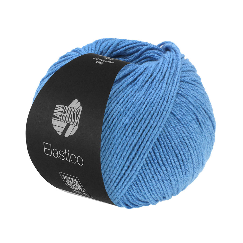 Lana Grossa Elastico 184 Azure Blauw - bol garen