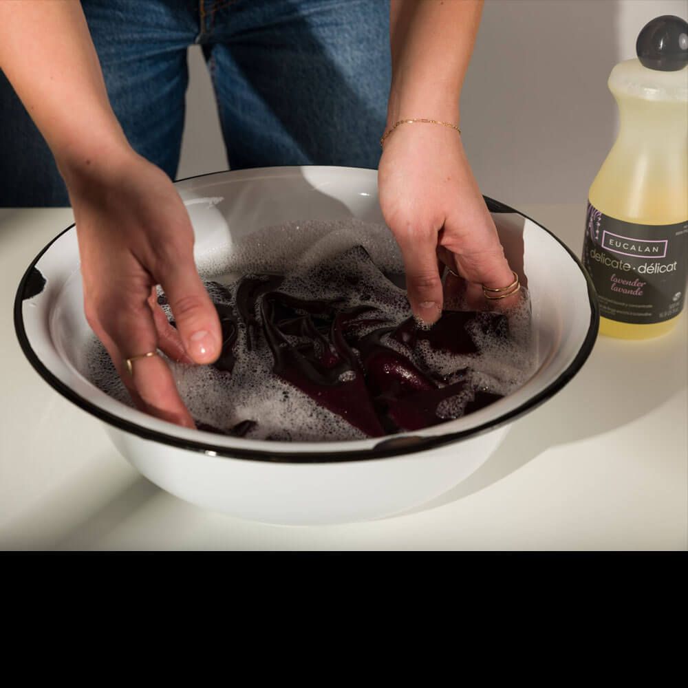 Llg lsm — gemaakt met Eucalan Wolwasmiddel Lavendel 100ml