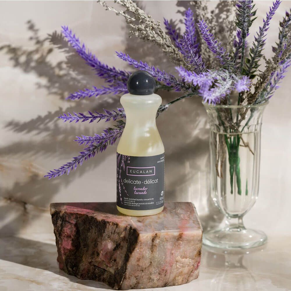 Lsm lavendel eucalan — gemaakt met Eucalan Wolwasmiddel Lavendel 100ml