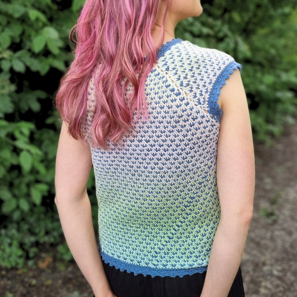 Everleaf top its annemade — gemaakt met Everleaf Top haakpakket - It's Annemade