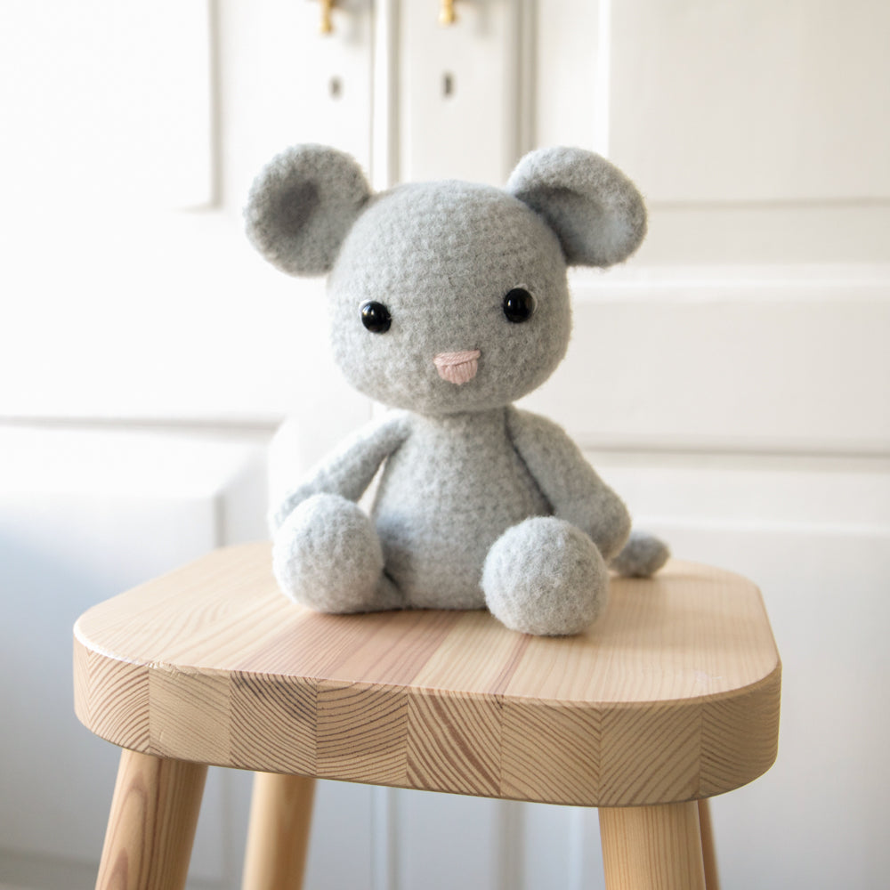 Safari — gemaakt met Felt-It Muis Haakpakket (2)