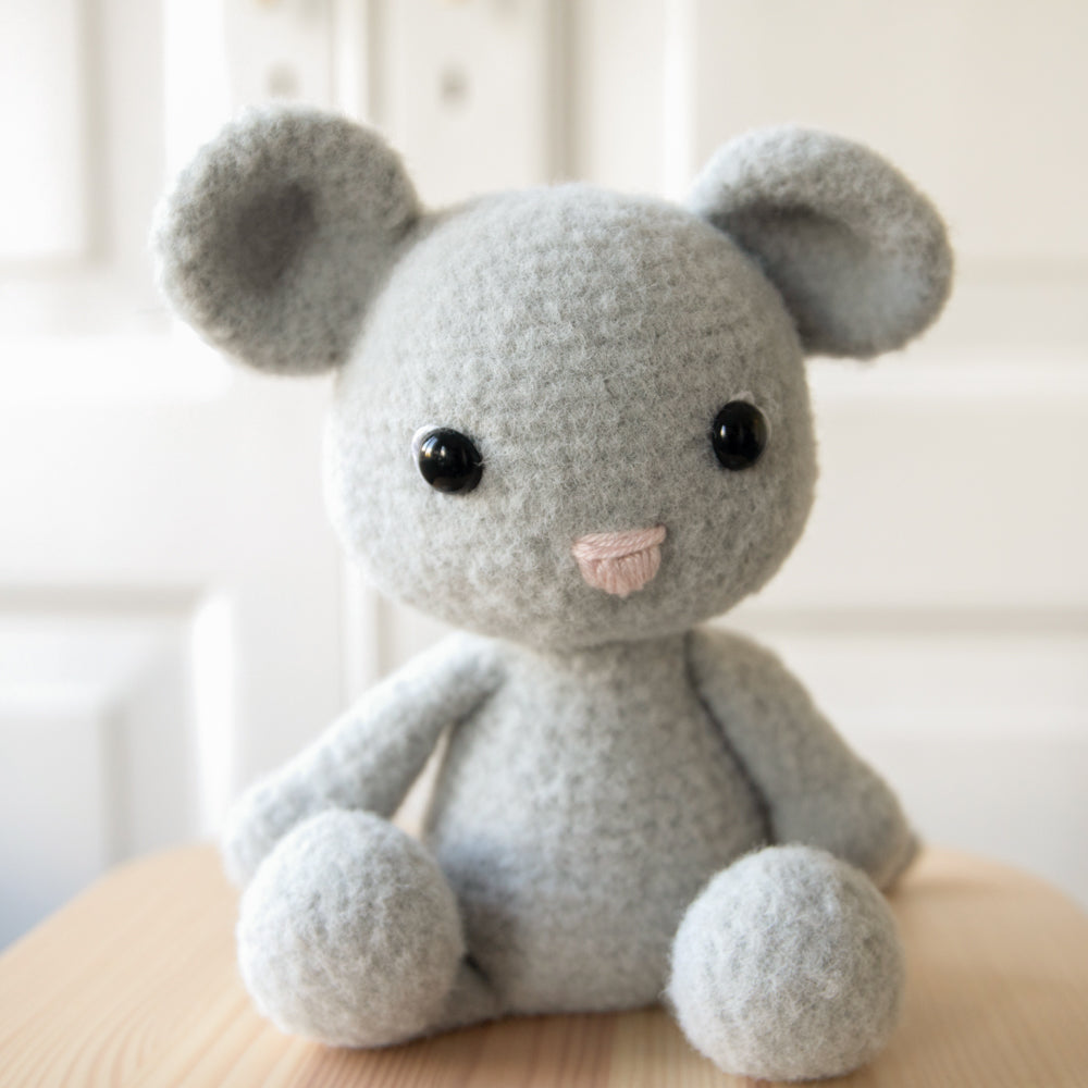 Safari — gemaakt met Felt-It Muis Haakpakket (3)