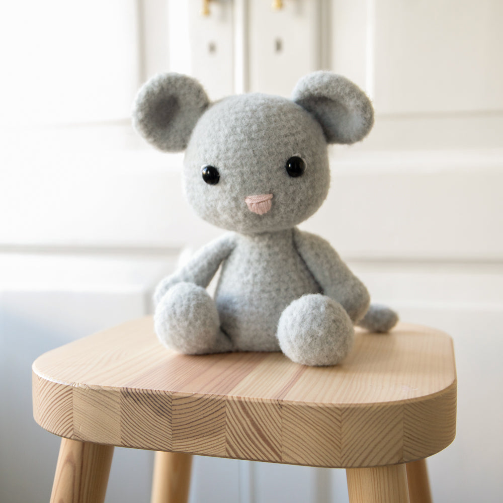 Safari — gemaakt met Felt-It Muis Haakpakket (4)