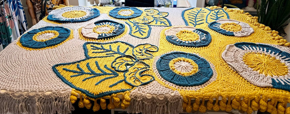 Floral Blooms Blanket - The Queen of Loops Haakpakket (2)