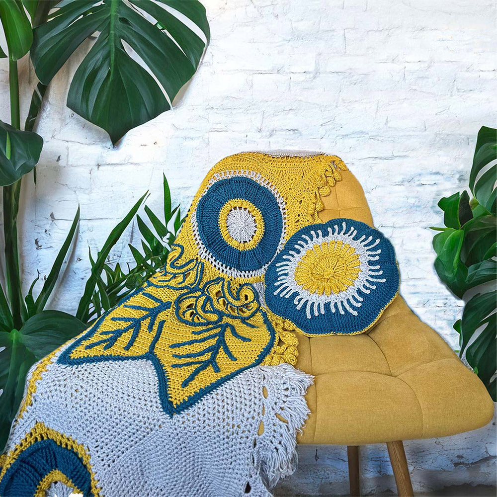 Floral Blooms Blanket - The Queen of Loops Haakpakket (3)
