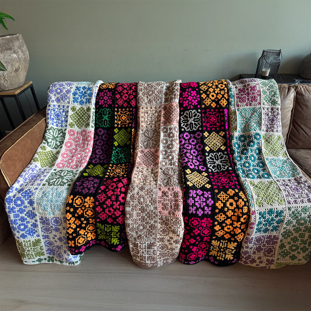 Flowerbed CAL Garenpakketten - Anke Wintermans