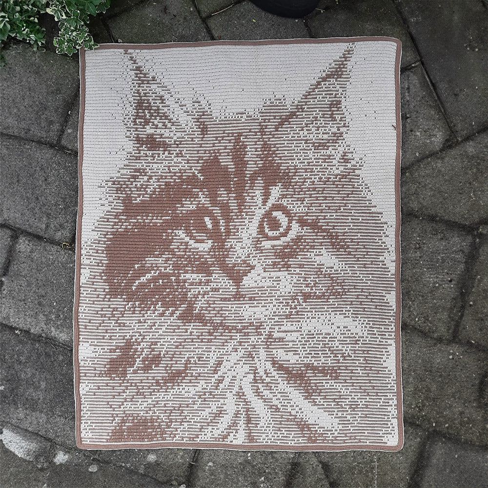 Fluffball clay — gemaakt met Fluffball Deken Garenpakket en Haakpakket (2)