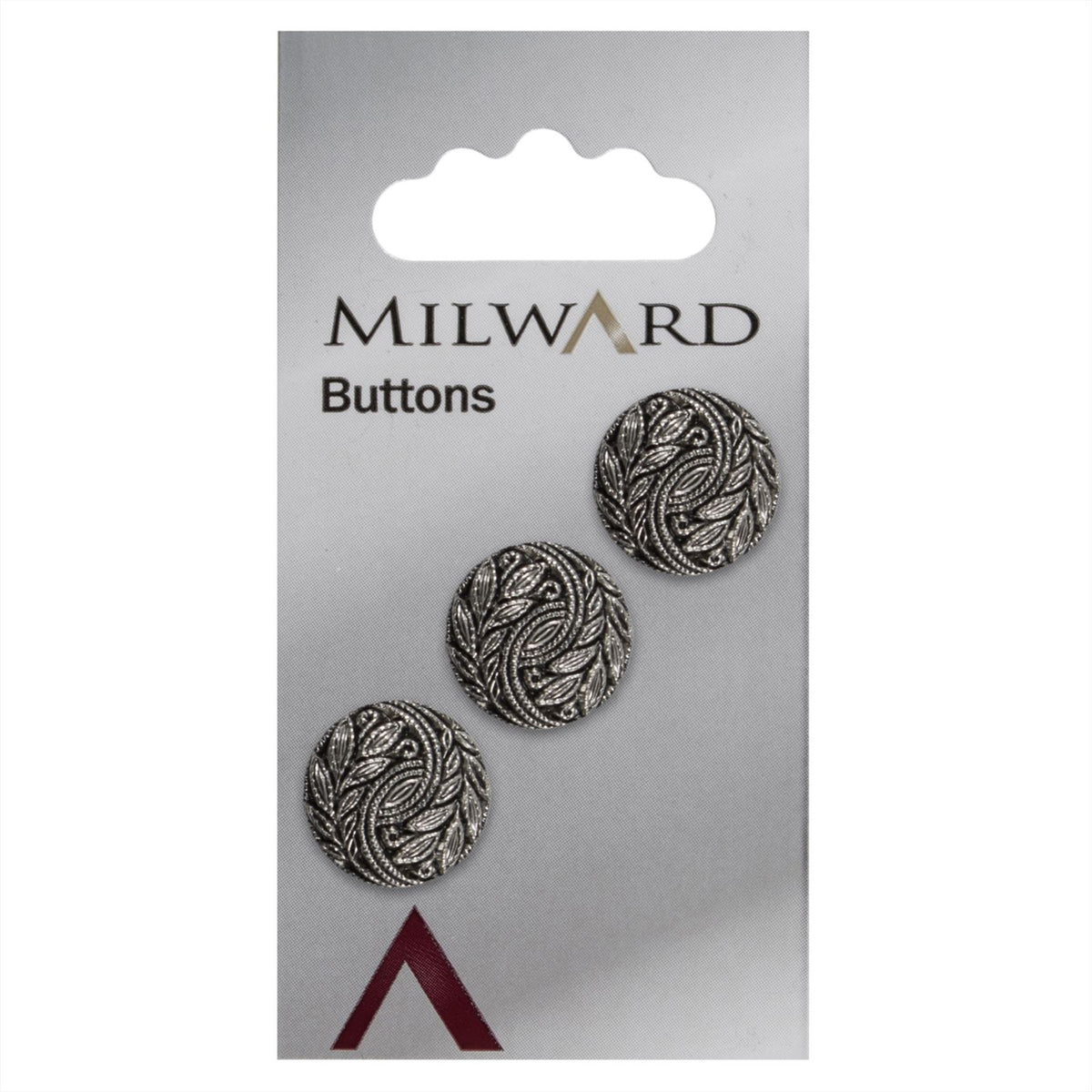 Milward Knoop Metaal Bloemblad 15mm (3 stuks)
