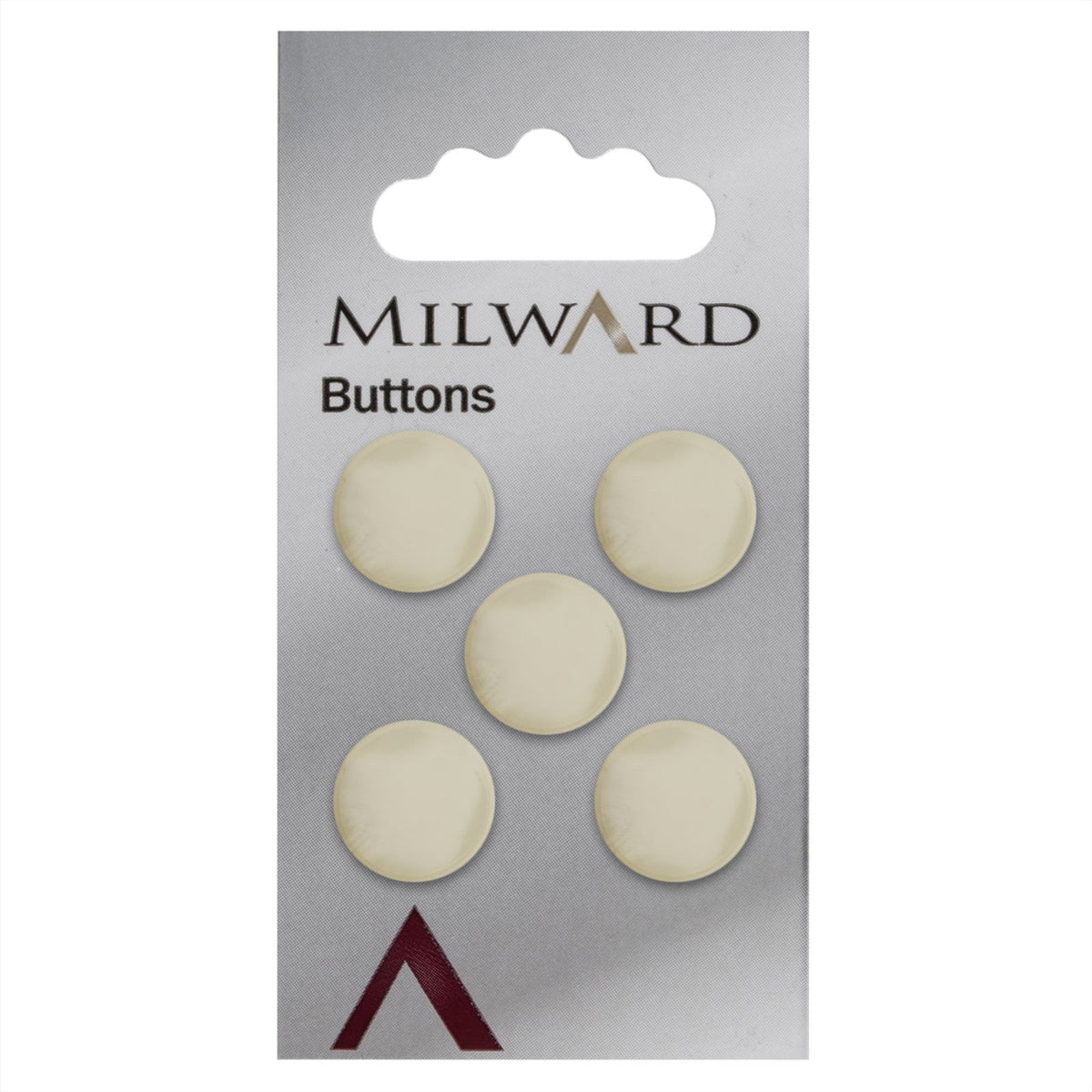 Milward Knoop Naturel 15mm (4 stuks)