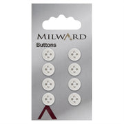 Milward Knoop Wit 10mm (8 stuks)