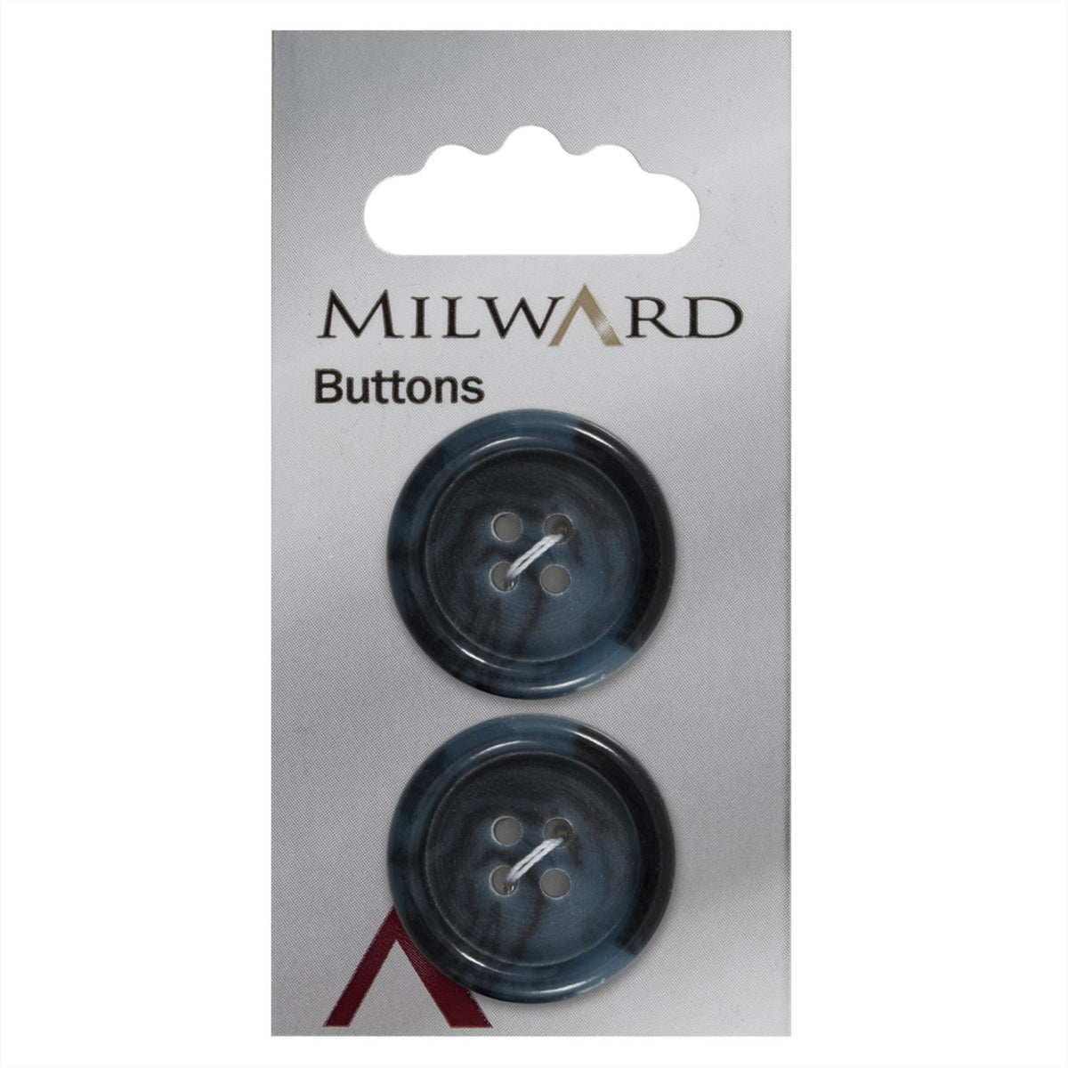 Milward Knoop Donkerblauw 25mm (2 stuks)