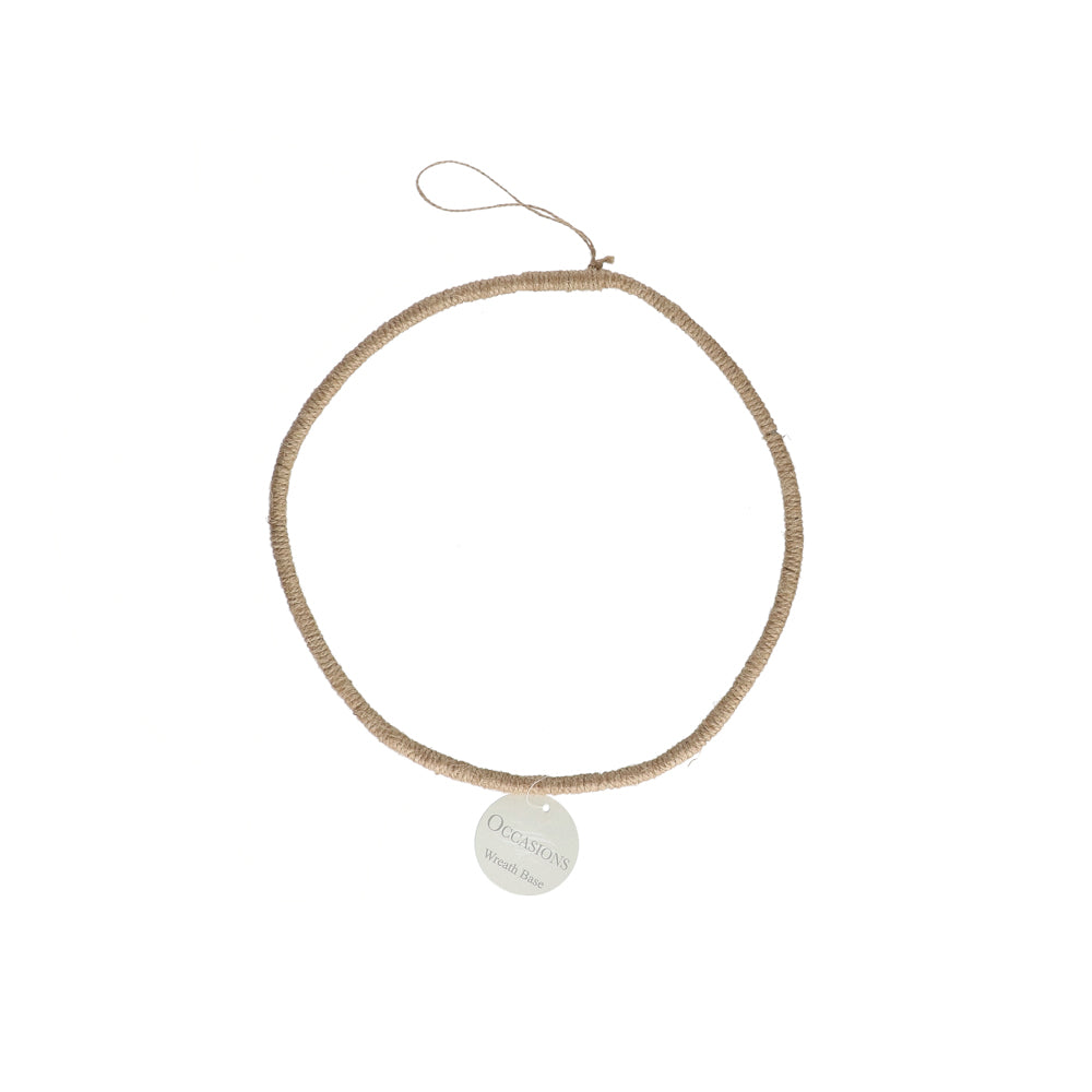Macramé Kransbasis Jute 25 cm