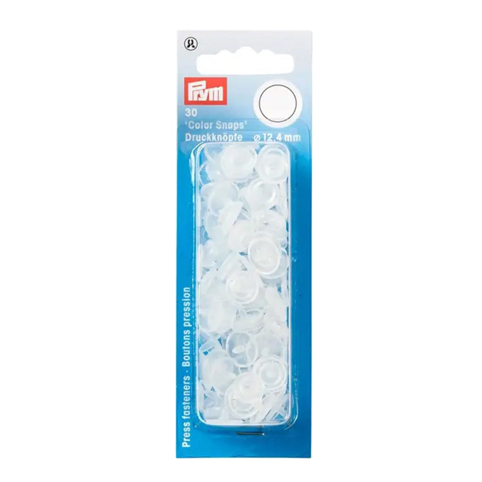 Prym Drukknoop ColorSnaps 12,4 mm Transparant Mat