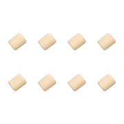 Rico Macramé Houten Kralen 20x24mm Natural - 8 stuks