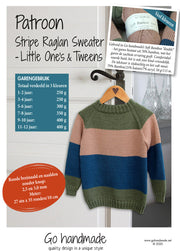 Stripe Raglan Sweater Little One's & Tweens - Boys (Digital)
