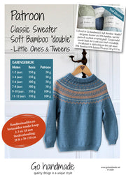Clasic Sweater Soft Bamboo Double Little One's & Tweens - Boys (Digital)