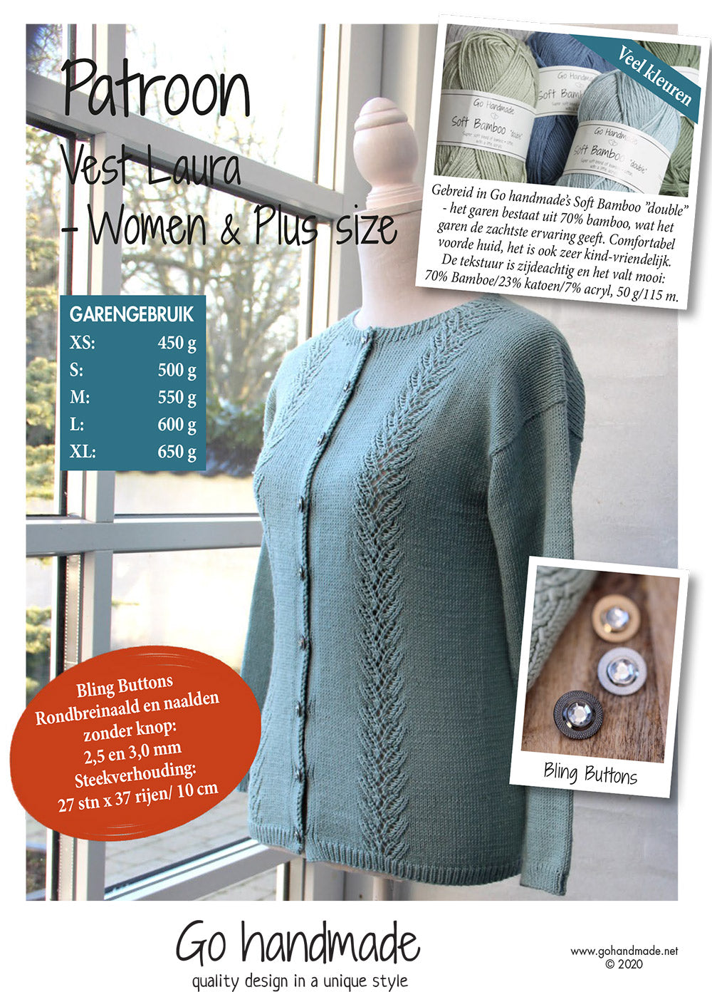 Vest Laura Women & Plus Size (Digital)