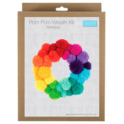 Trimits Pom Pom Krans Kit Regenboog
