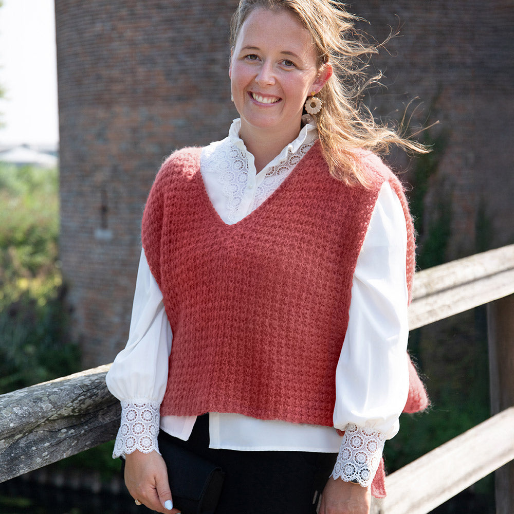 Slipover — gemaakt met Gehaakte Slip-Over Elegant Haakpakket (3)