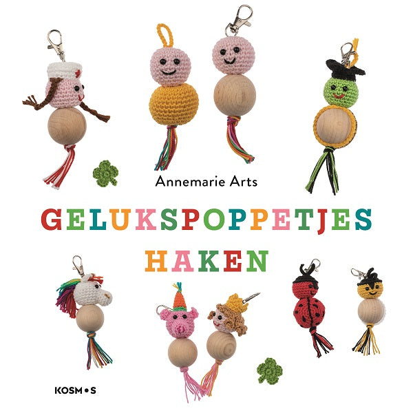 Omslag gelukspoppetjes maken vp — gemaakt met Gelukspoppetjes Haken Garenpakket