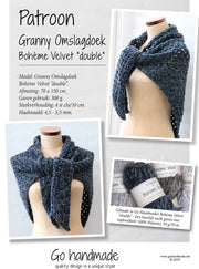 Granny Shawl Boheme Velvet double Booklet (Digital)