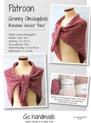 Granny Shawl Boheme Velvet fine Booklet (Digital)
